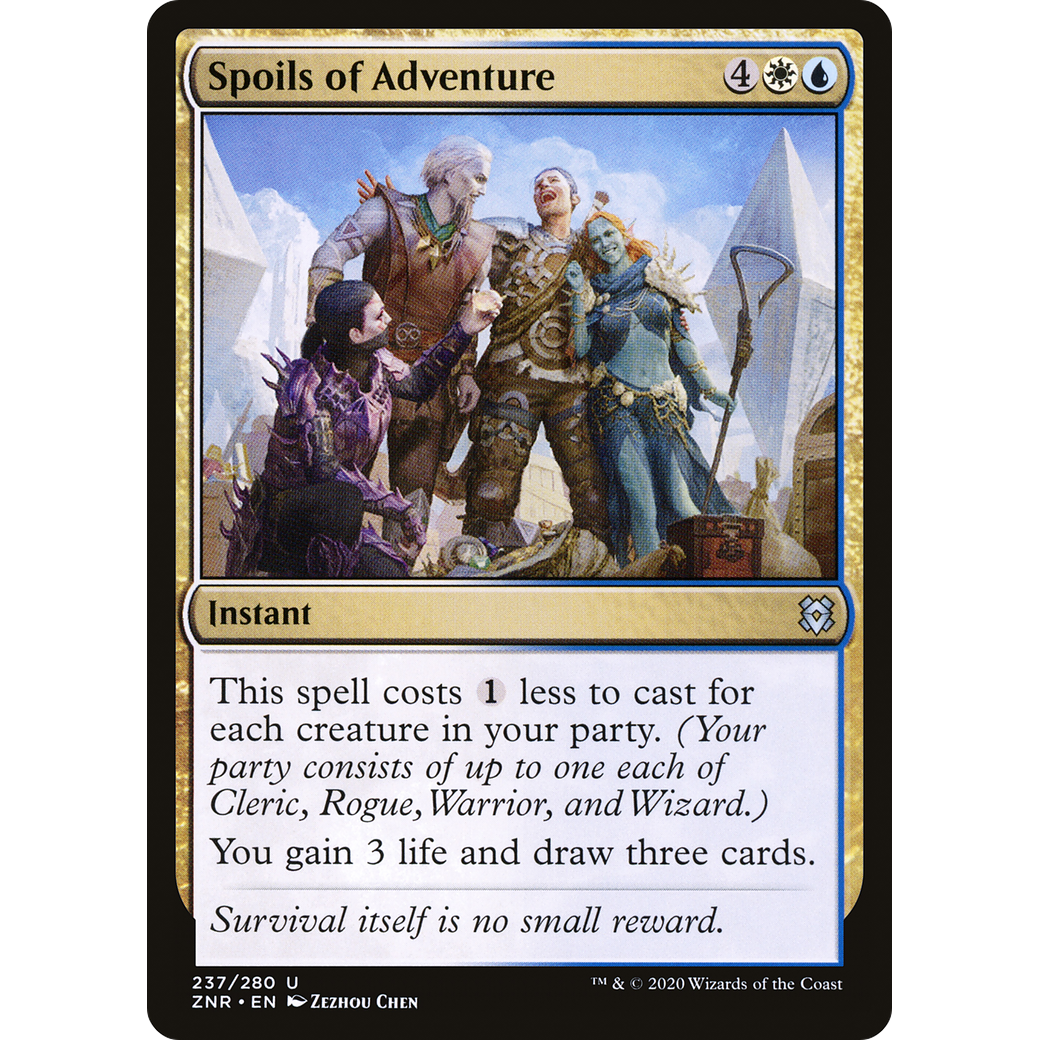 Spoils of Adventure (ZNR-237) - Zendikar Rising Foil