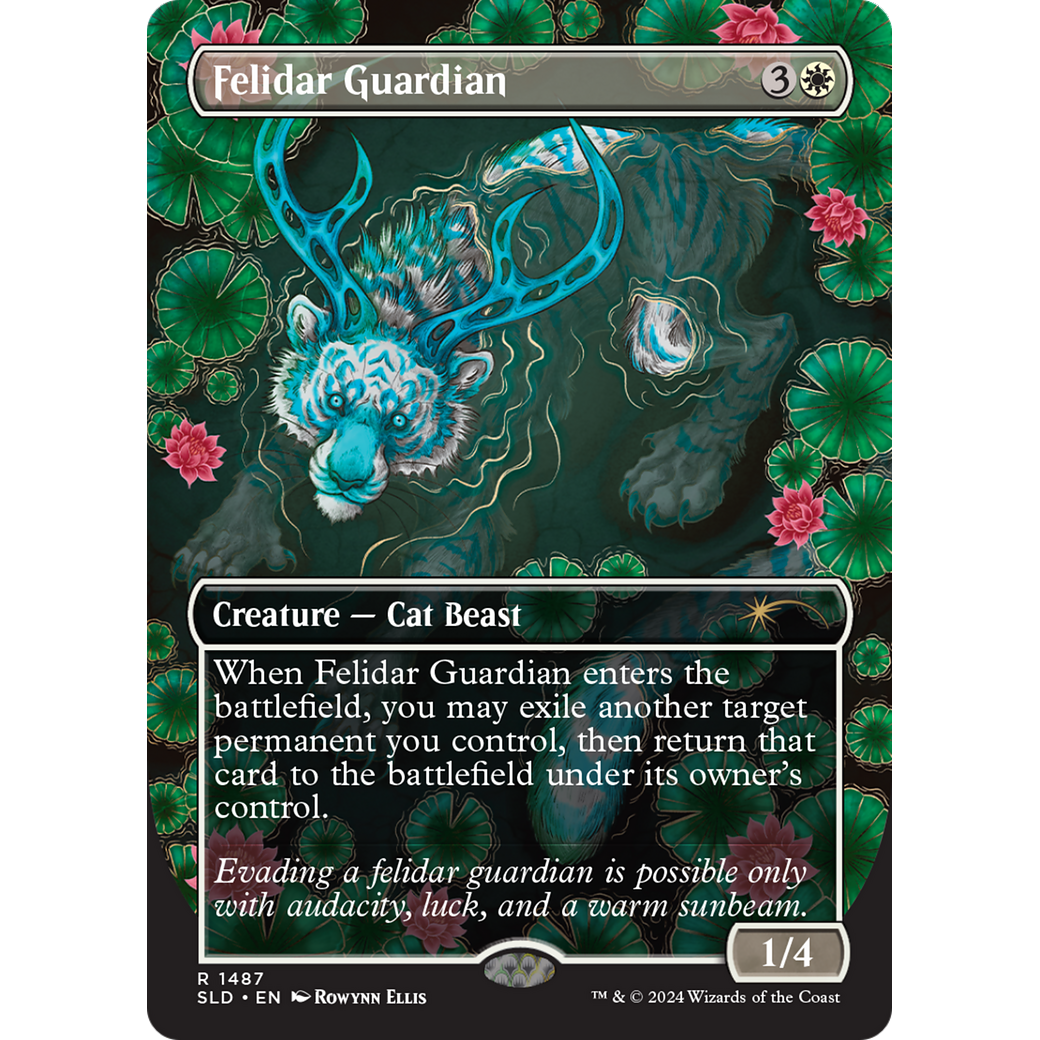 Felidar Guardian (SLD-1487) - Secret Lair Drop (Borderless)