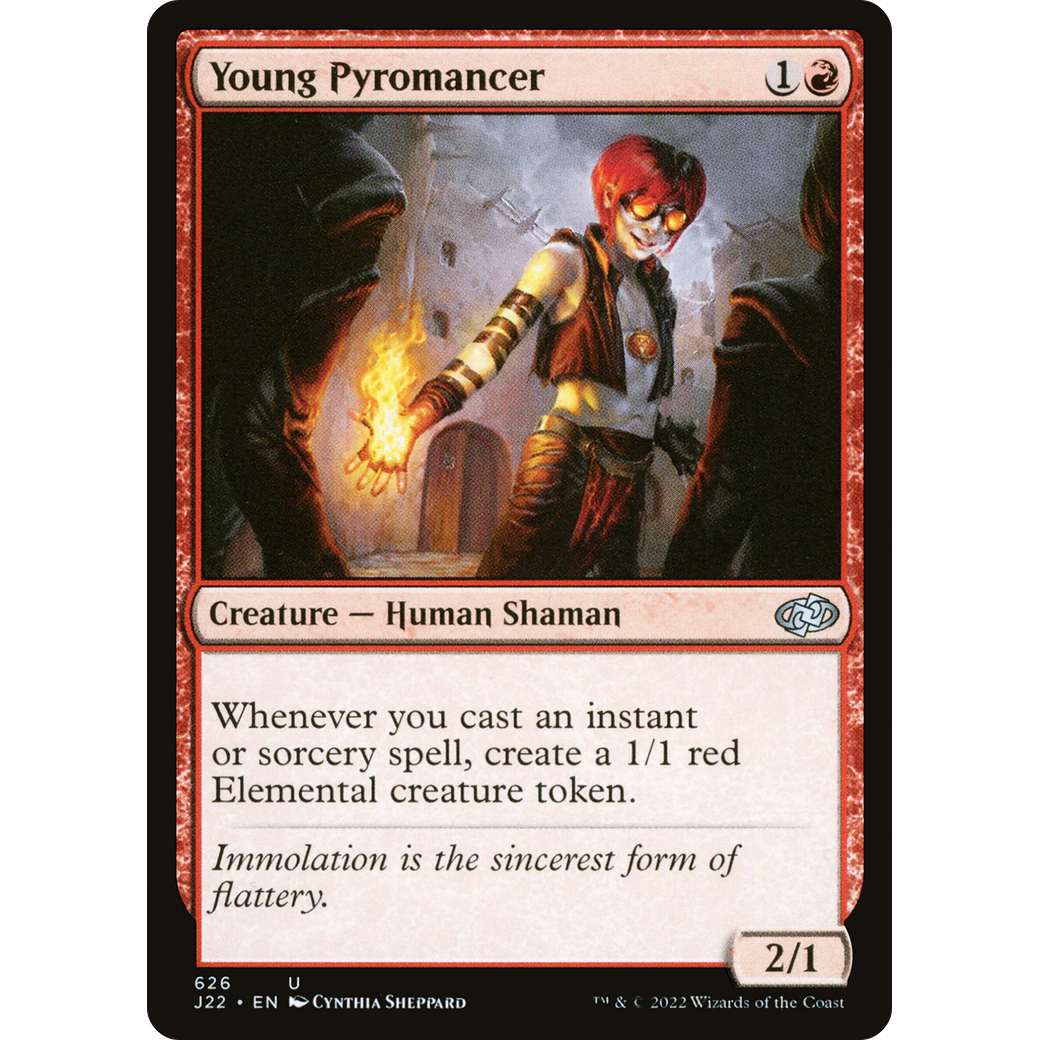 Young Pyromancer (J22-626) - Jumpstart 2022