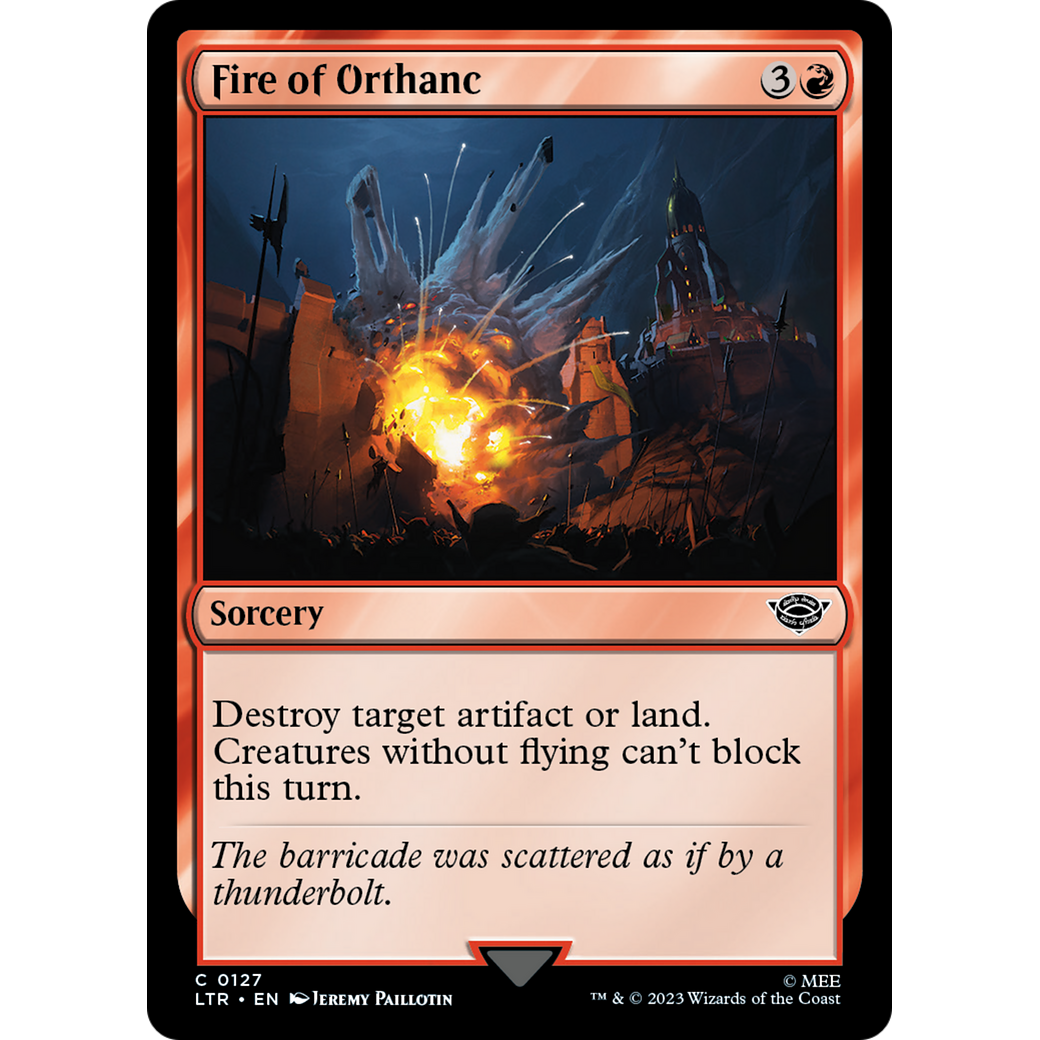 Fire of Orthanc (LTR-127) - The Lord of the Rings: Tales of Middle-earth
