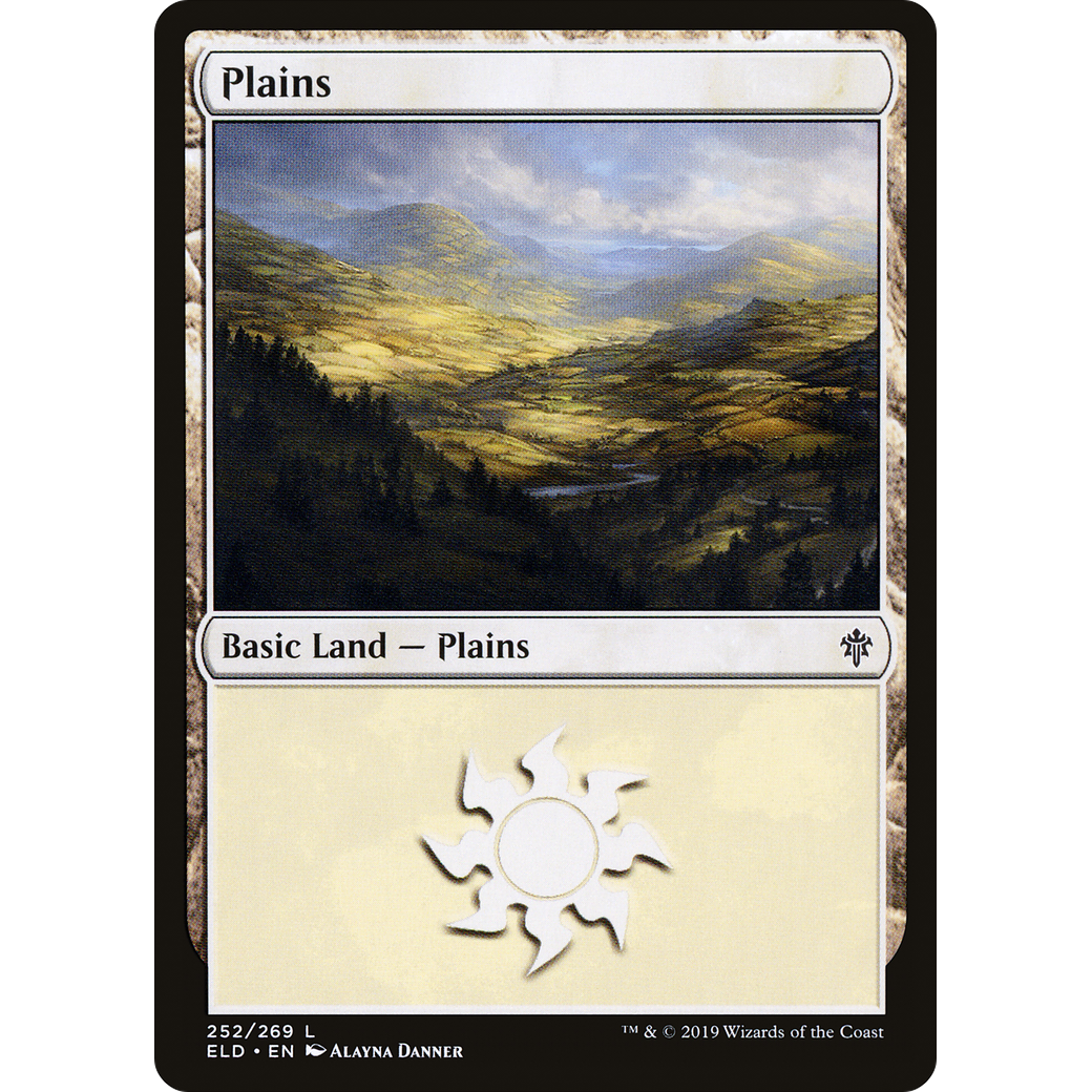 Plains (252) (ELD-252) - Throne of Eldraine