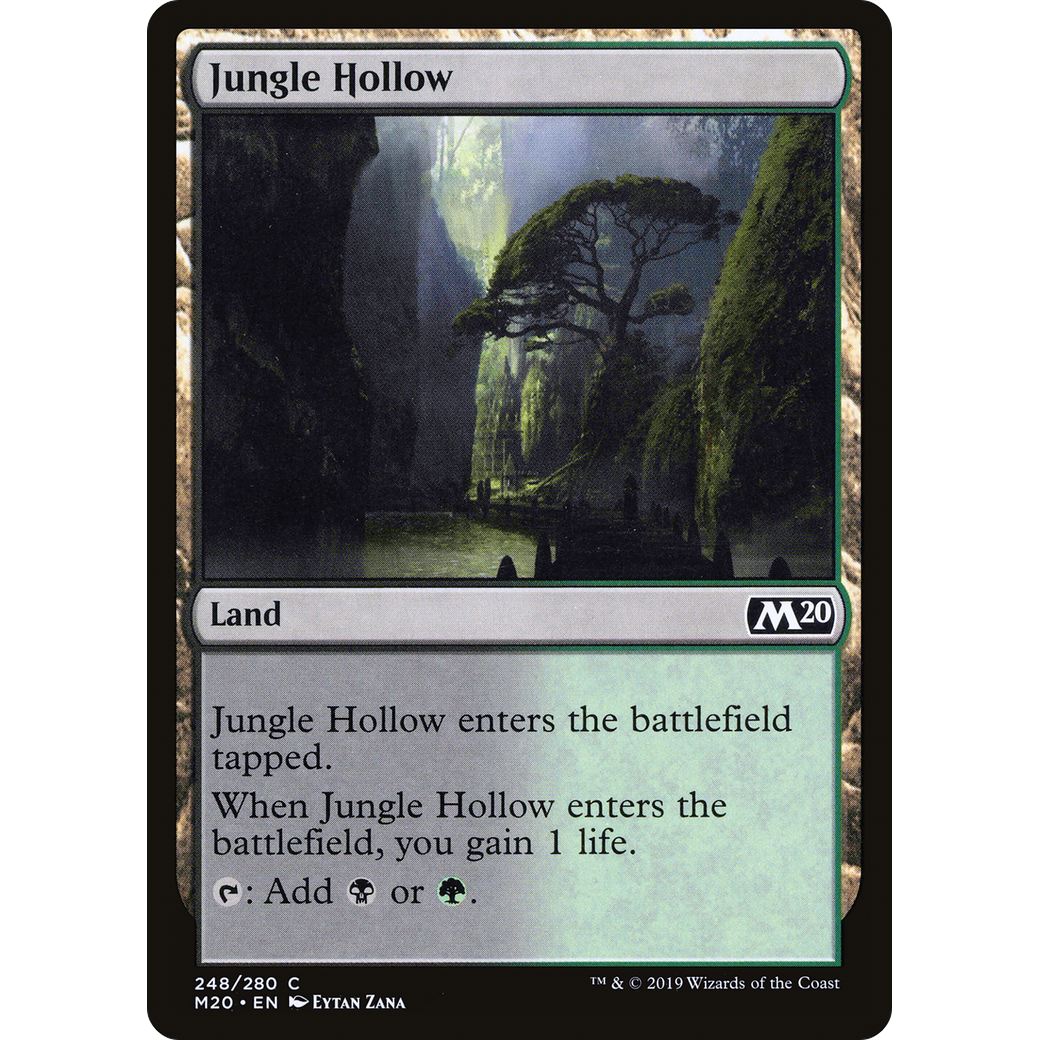 Jungle Hollow (M20-248) - Core Set 2020 Foil