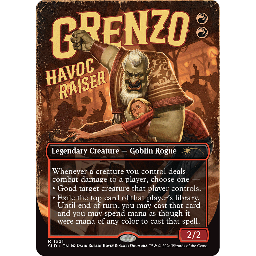 Grenzo, Havoc Raiser (SLD-1621) - Secret Lair Drop (Borderless)