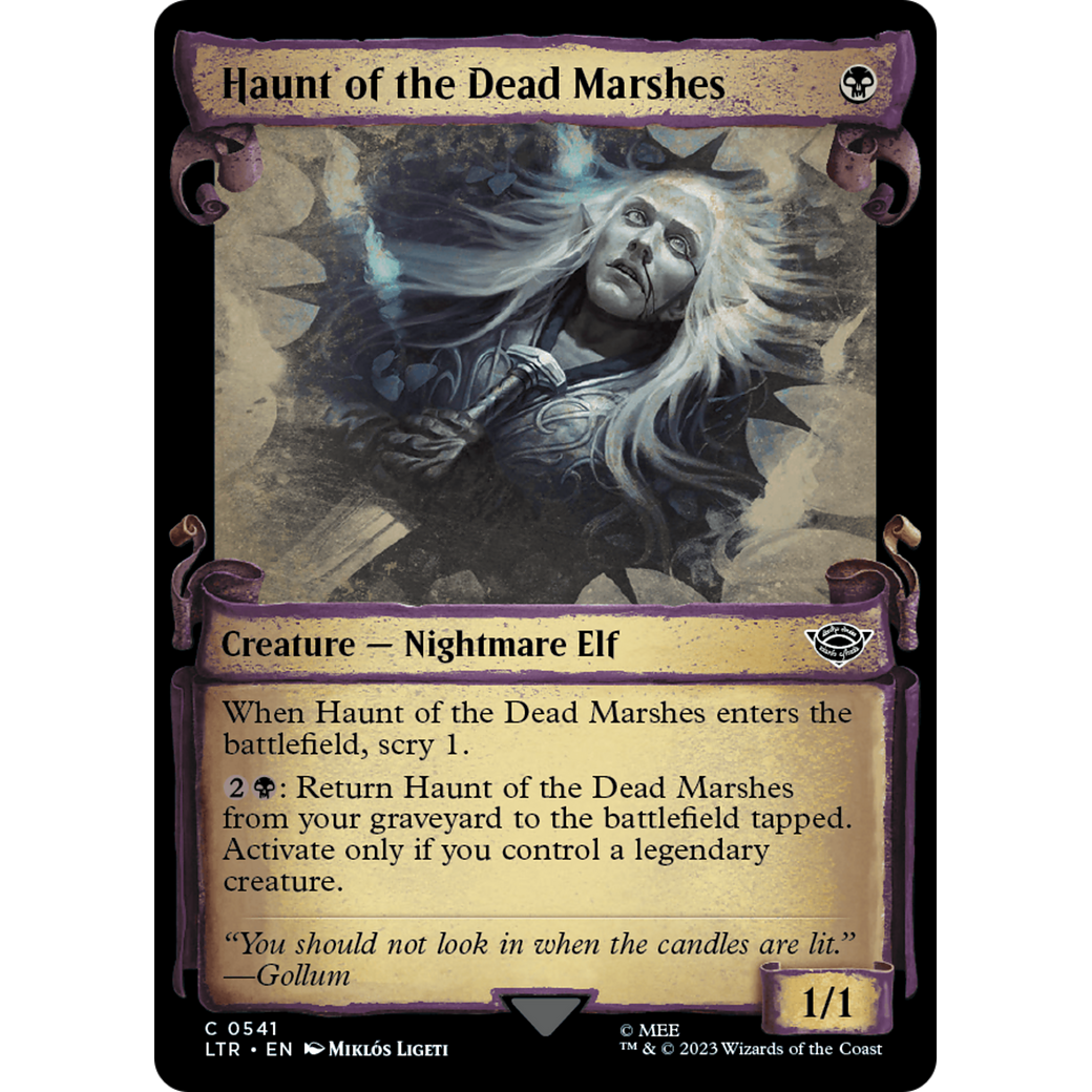 Haunt of the Dead Marshes (LTR-541) - The Lord of the Rings: Tales of Middle-earth: (Showcase)
