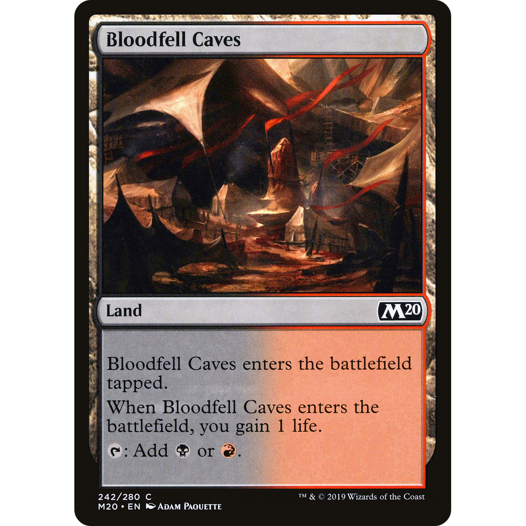 Bloodfell Caves (M20-242) - Core Set 2020