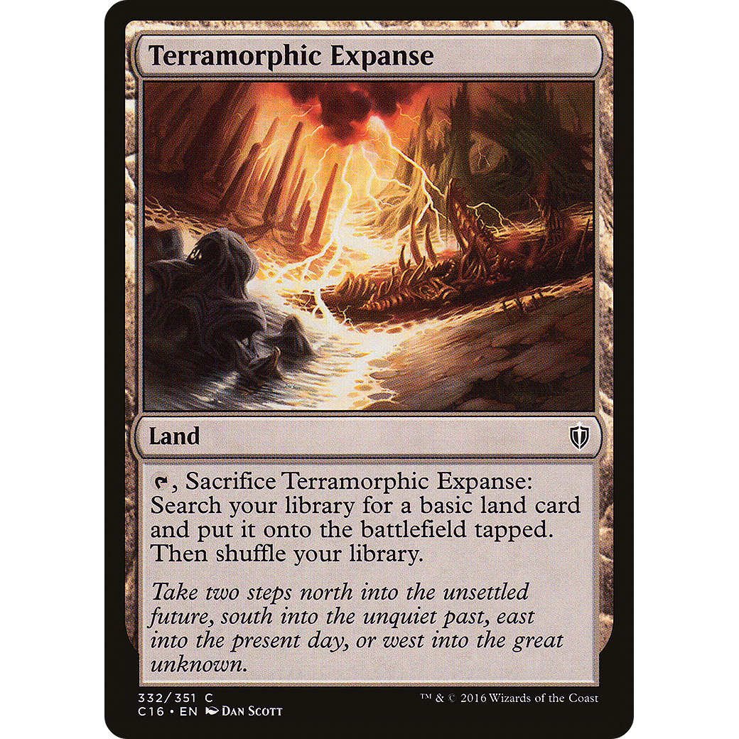 Terramorphic Expanse (C16-332) - Commander 2016