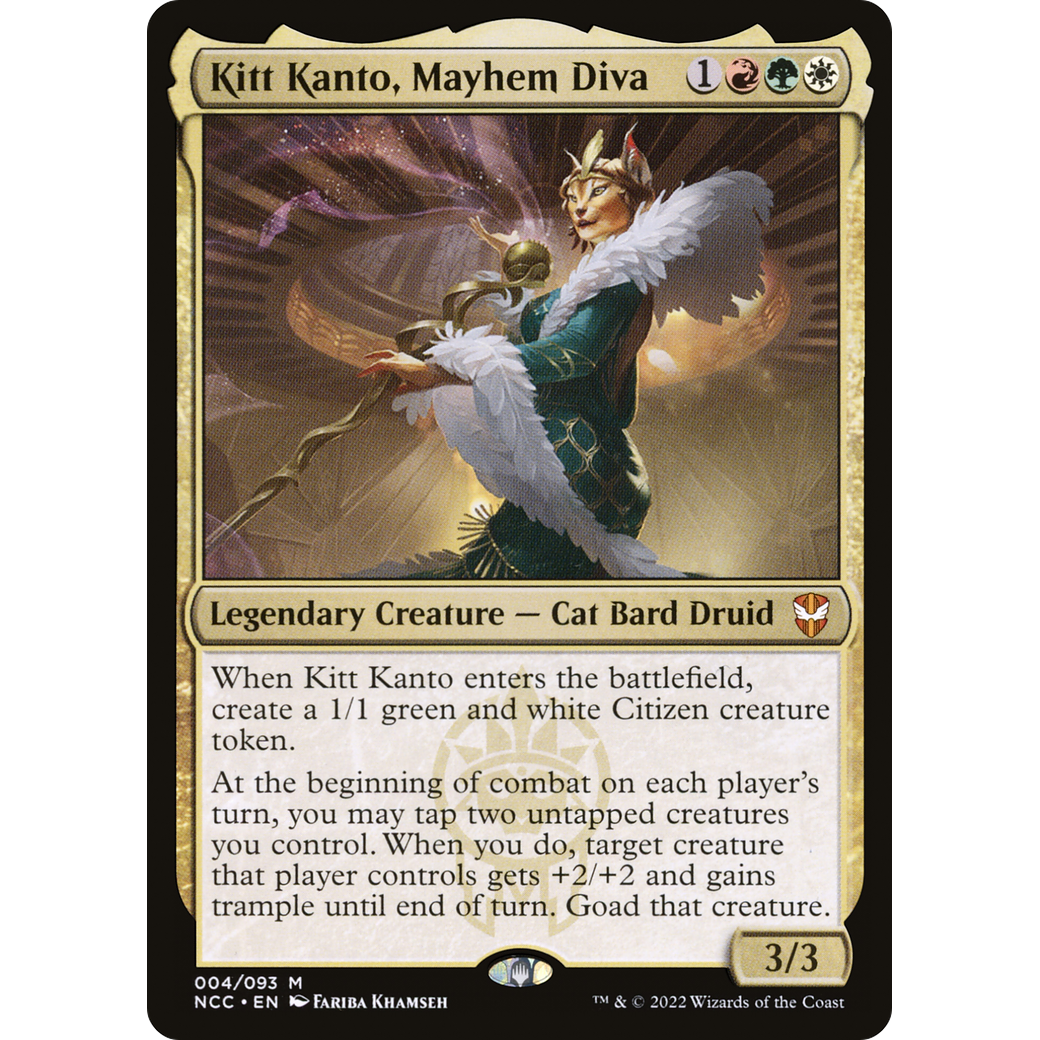 Kitt Kanto, Mayhem Diva (NCC-004) - New Capenna Commander