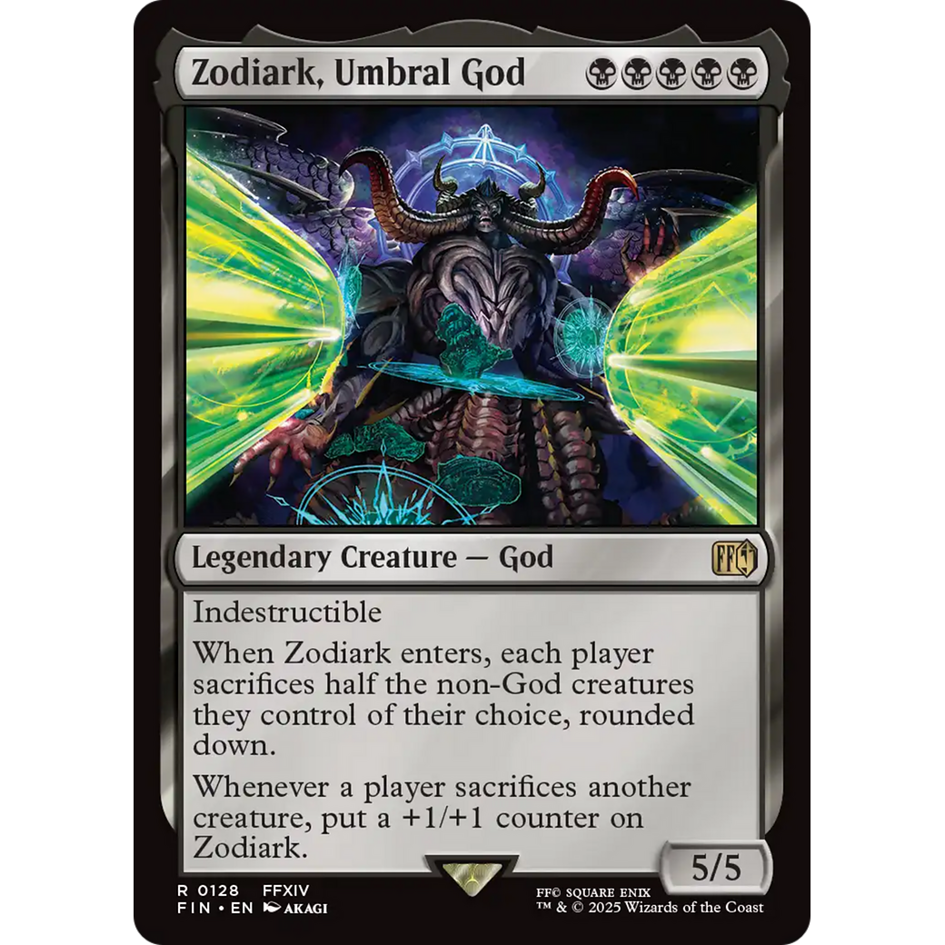 Zodiark, Umbral God (FIN-128) - FINAL FANTASY Foil