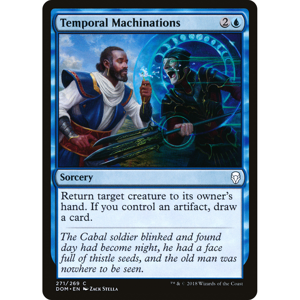 Temporal Machinations (DOM-271) - Dominaria