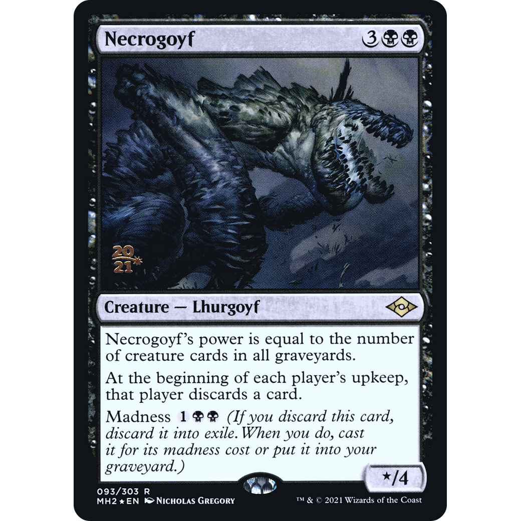 Necrogoyf (PRE-093) - Modern Horizons 2 Promos Foil