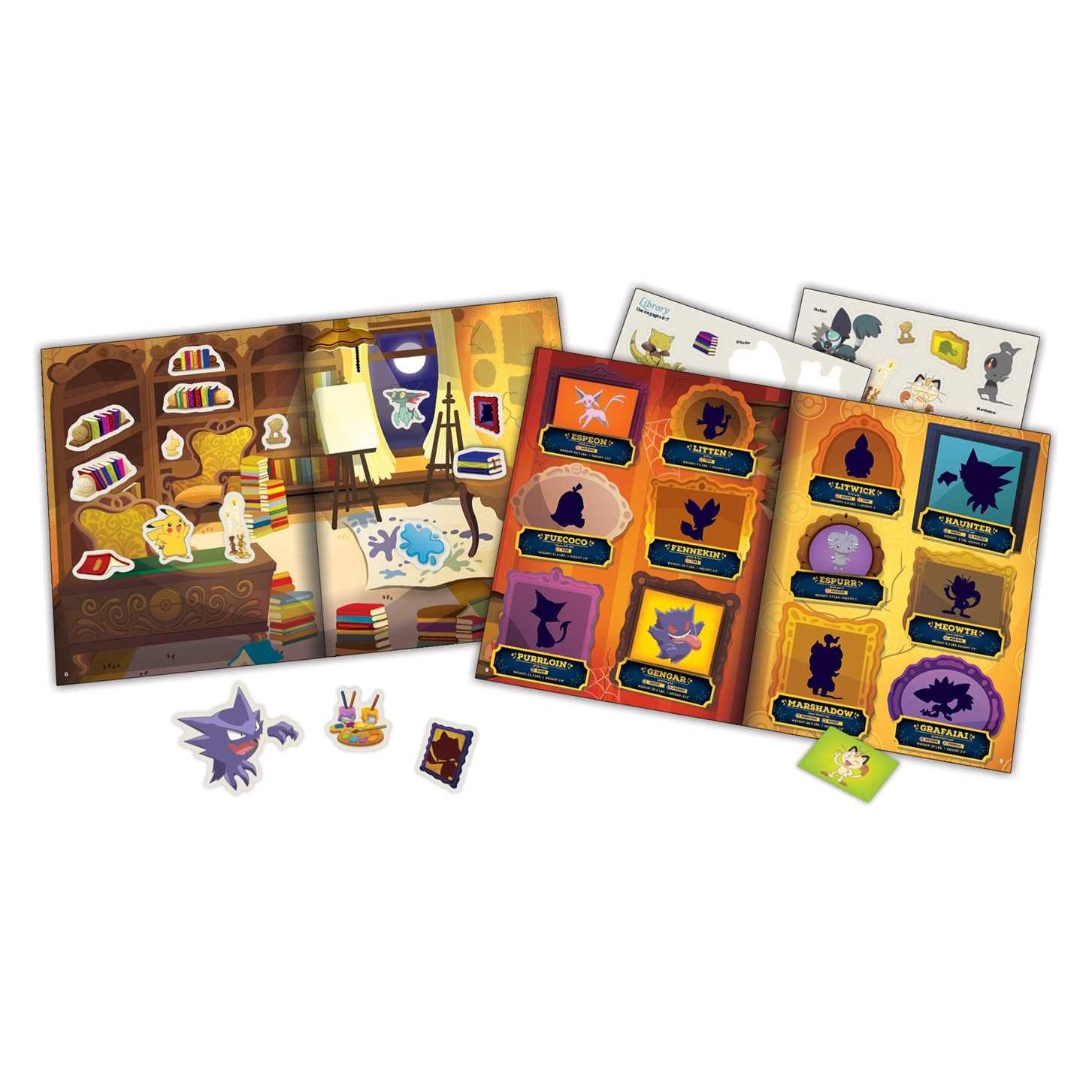 Pokémon Halloween: The Official Sticker Book by Pikachu Press: Paperback; 120 pages / English