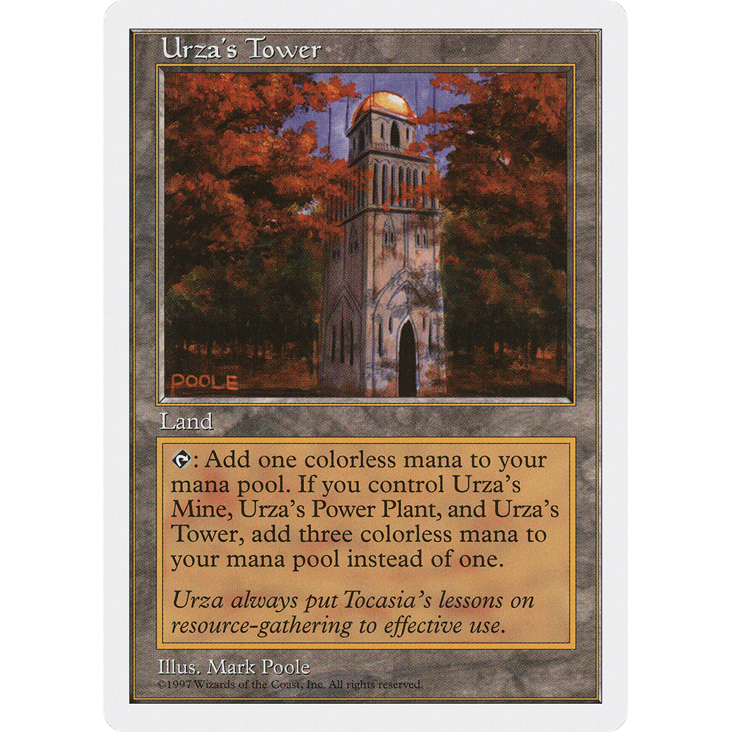 Urza's Tower (5ED-449) - Fifth Edition