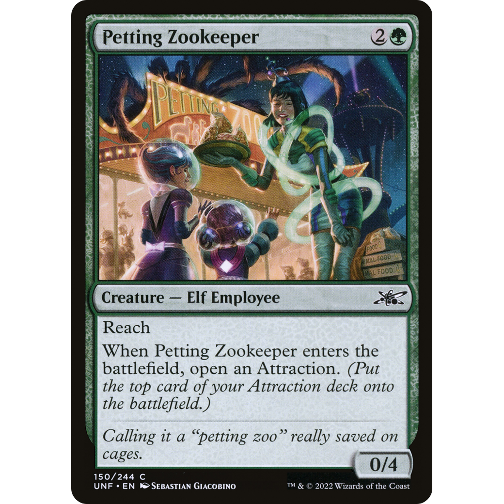 Petting Zookeeper (UNF-150) - Unfinity Foil