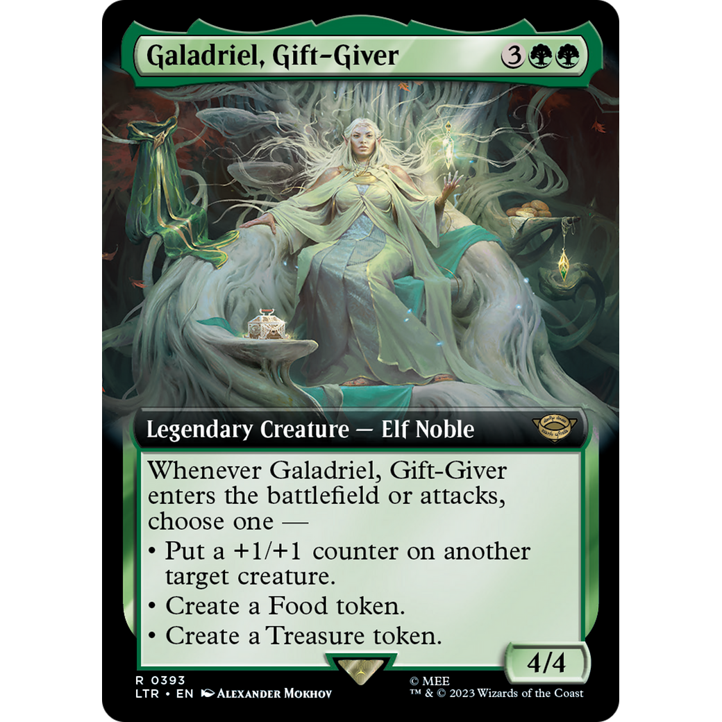 Galadriel, Gift-Giver (LTR-393) - The Lord of the Rings: Tales of Middle-earth: (Extended Art)