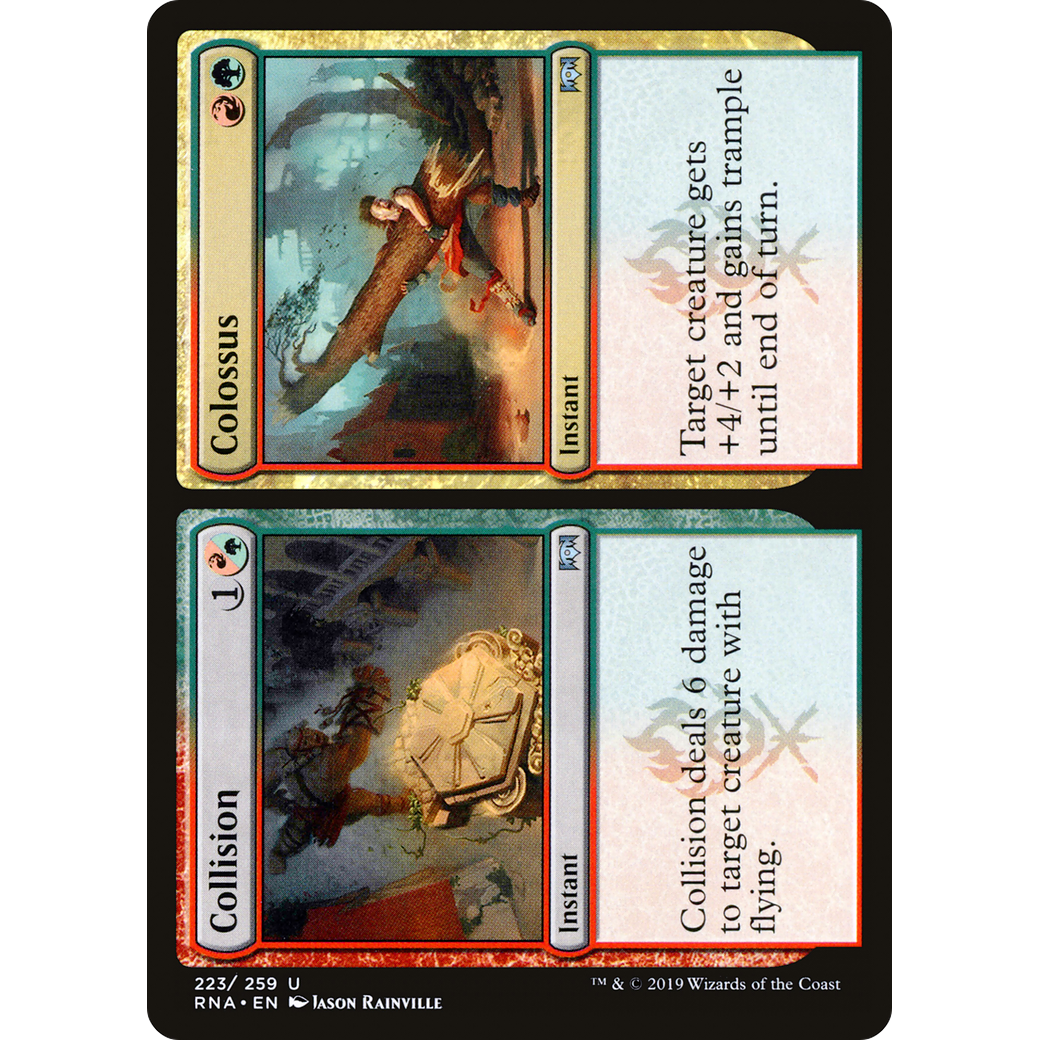Collision // Colossus (RNA-223) - Ravnica Allegiance Foil
