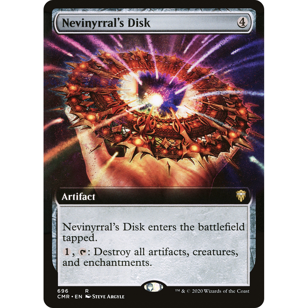 Nevinyrral's Disk (Extended Art) (CMR-696) - Commander Legends: (Extended Art)