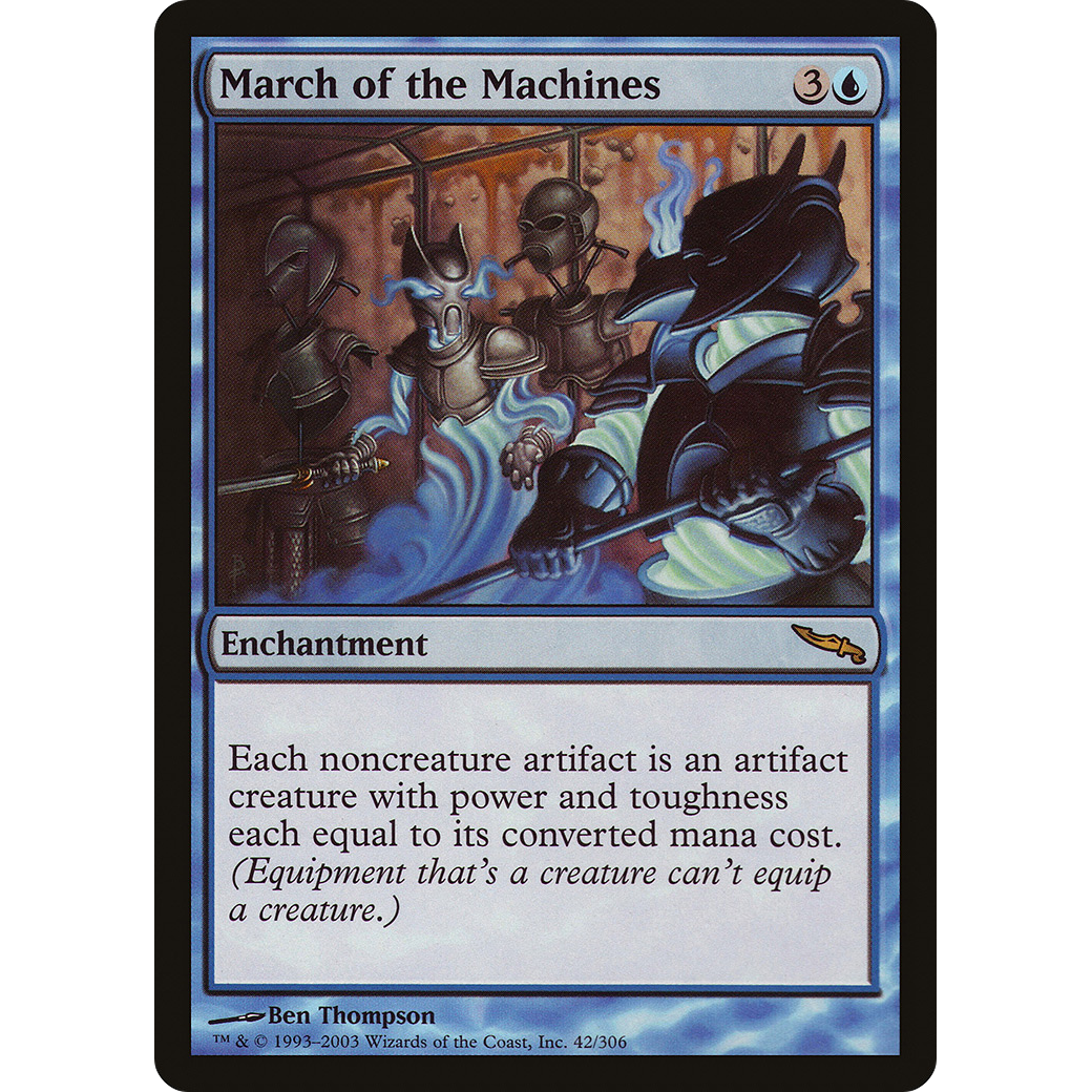 March of the Machines (MRD-042) - Mirrodin Foil