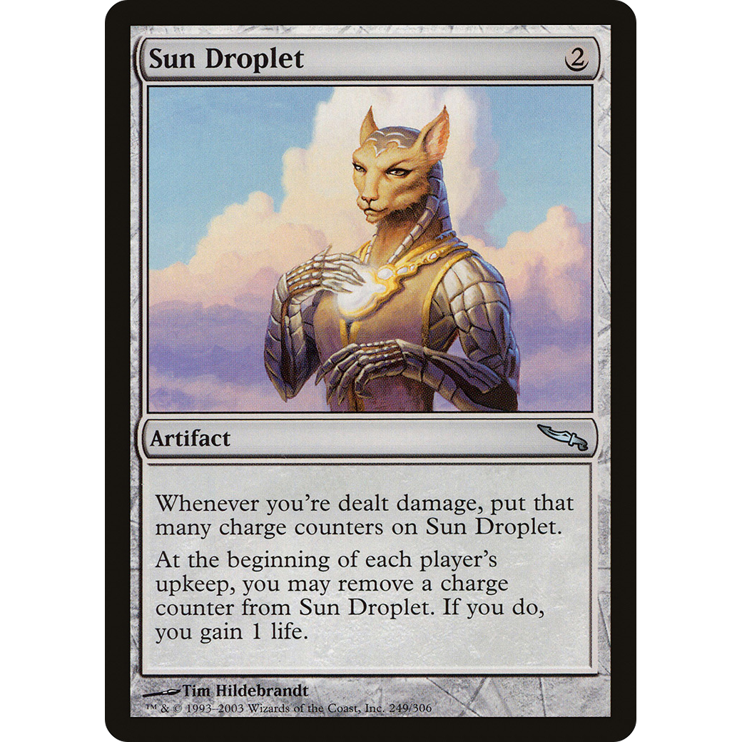 Sun Droplet (MRD-249) - Mirrodin Foil