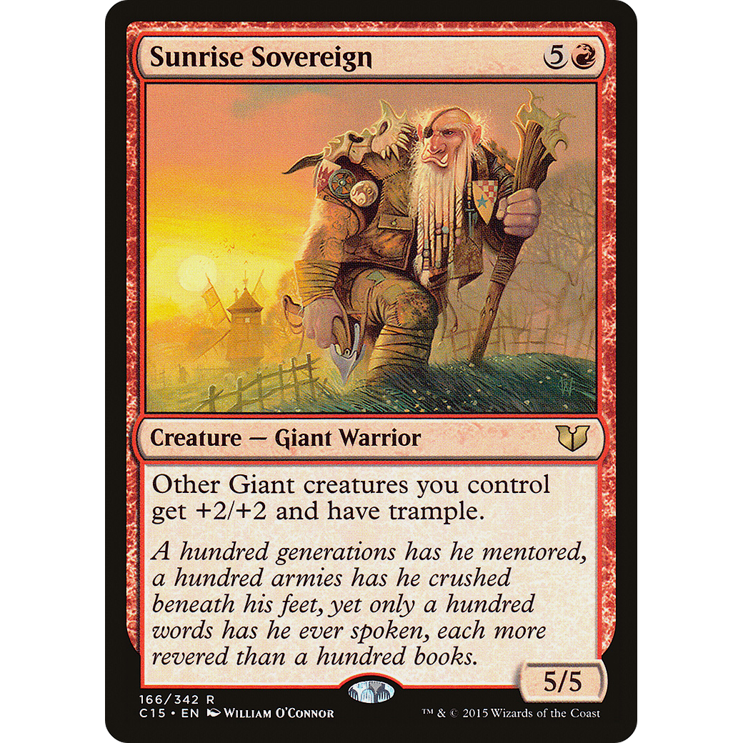 Sunrise Sovereign (C15-166) - Commander 2015