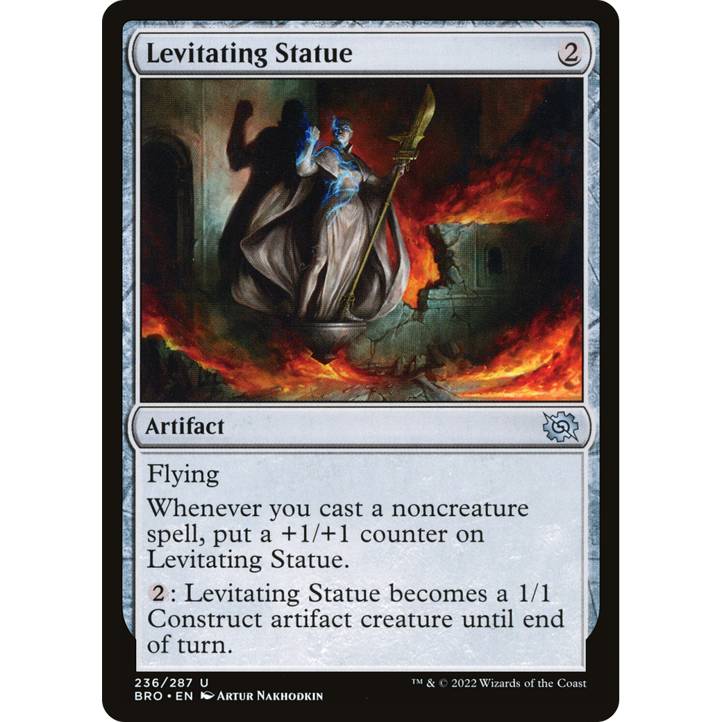 Levitating Statue (BRO-236) - The Brothers' War