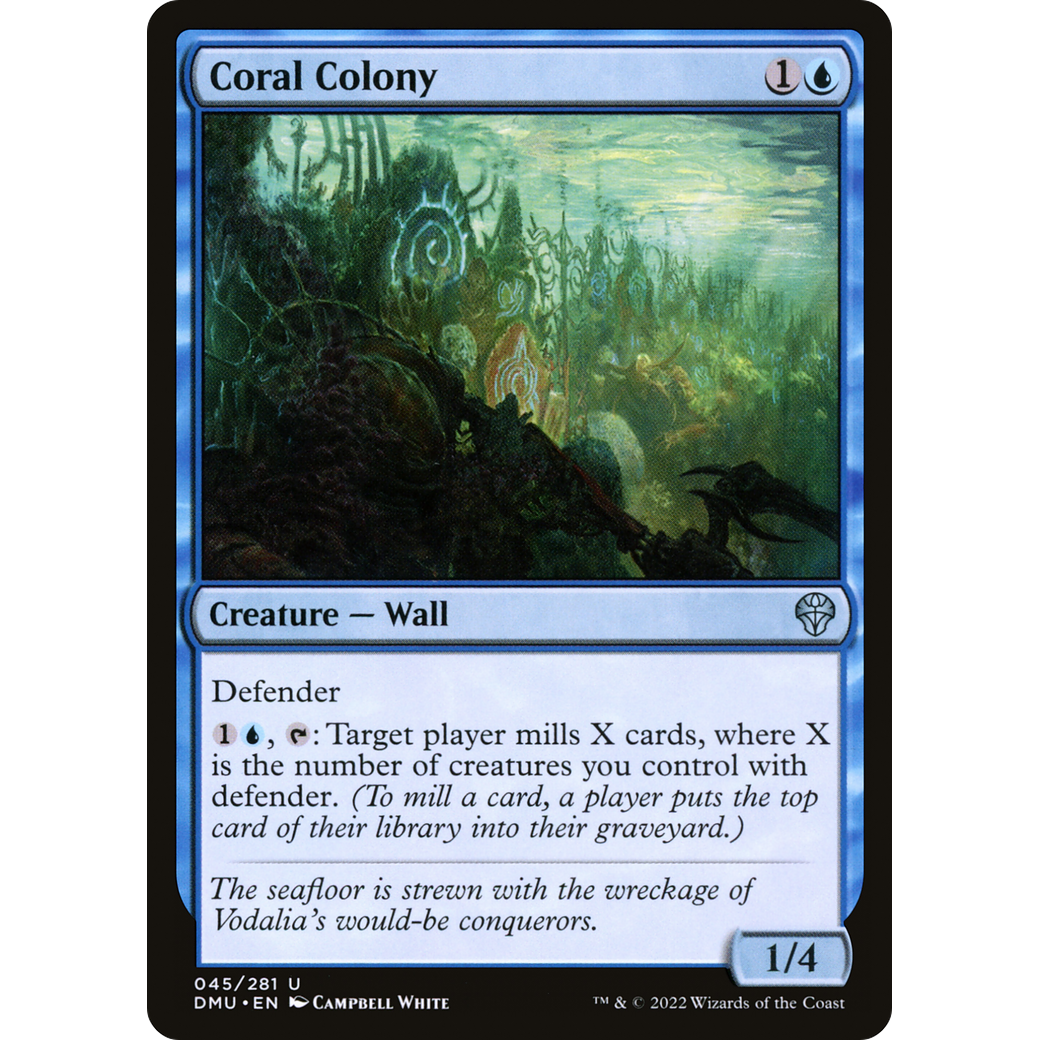 Coral Colony (DMU-045) - Dominaria United Foil