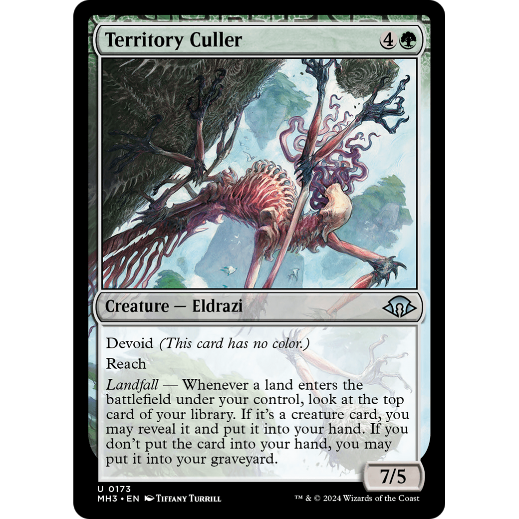 Territory Culler (MH3-173) - Modern Horizons 3: (devoid) Foil