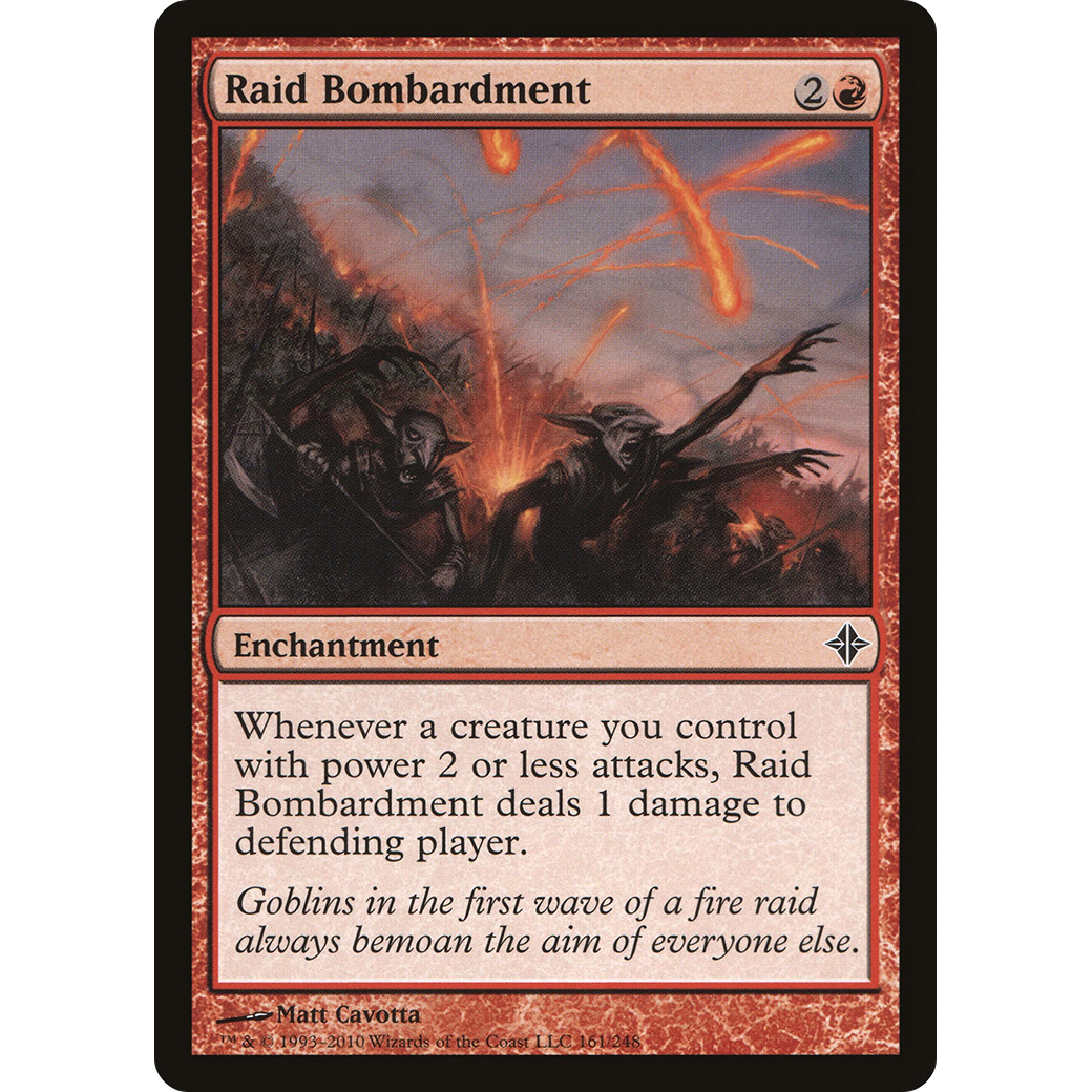 Raid Bombardment (ROE-161) - Rise of the Eldrazi Foil