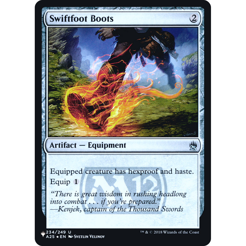Swiftfoot Boots (PLST-A25-234) - The List Foil
