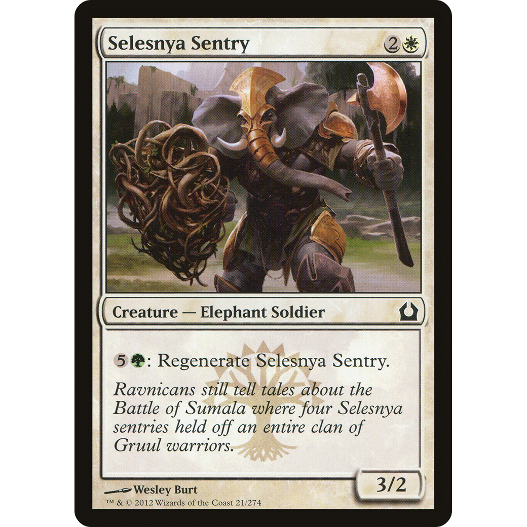 Selesnya Sentry (RTR-021) - Return to Ravnica