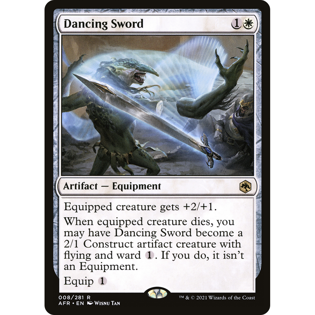 Dancing Sword (AFR-008) - Adventures in the Forgotten Realms