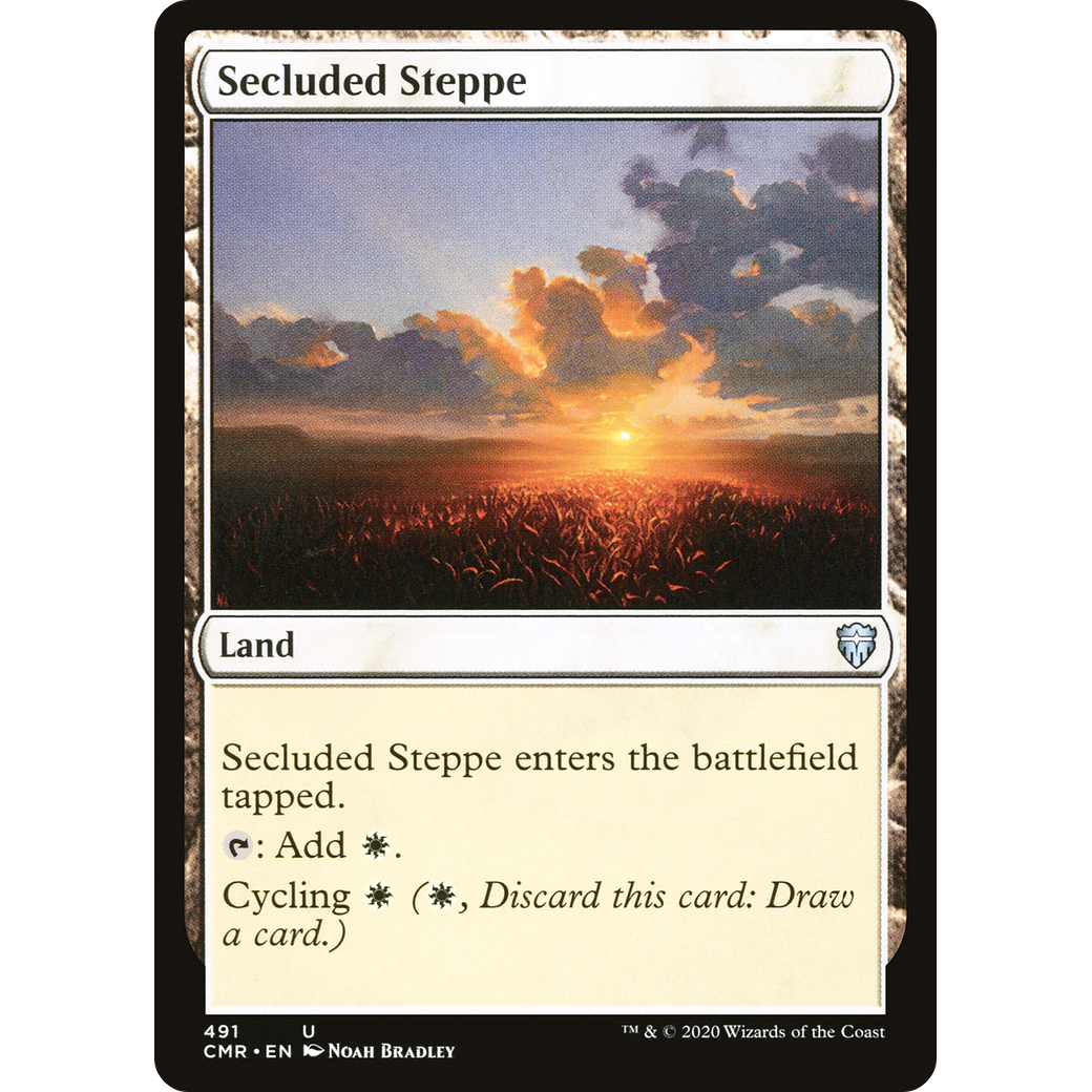 Secluded Steppe (CMR-491) - Commander Legends