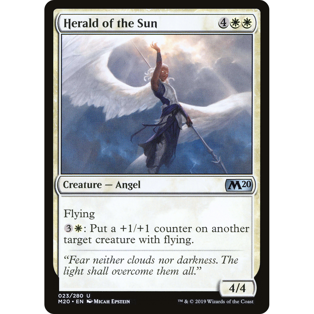Herald of the Sun (M20-023) - Core Set 2020