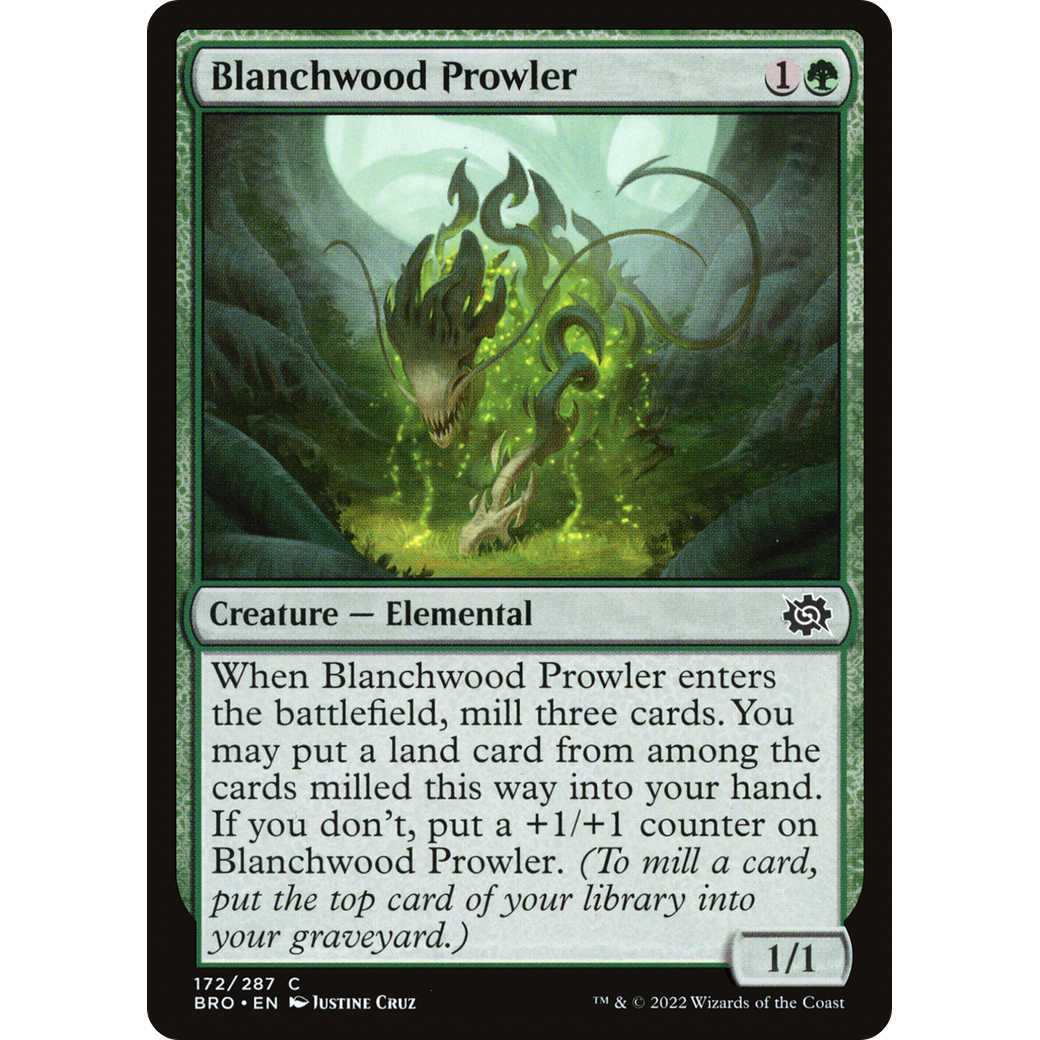 Blanchwood Prowler (BRO-172) - The Brothers' War