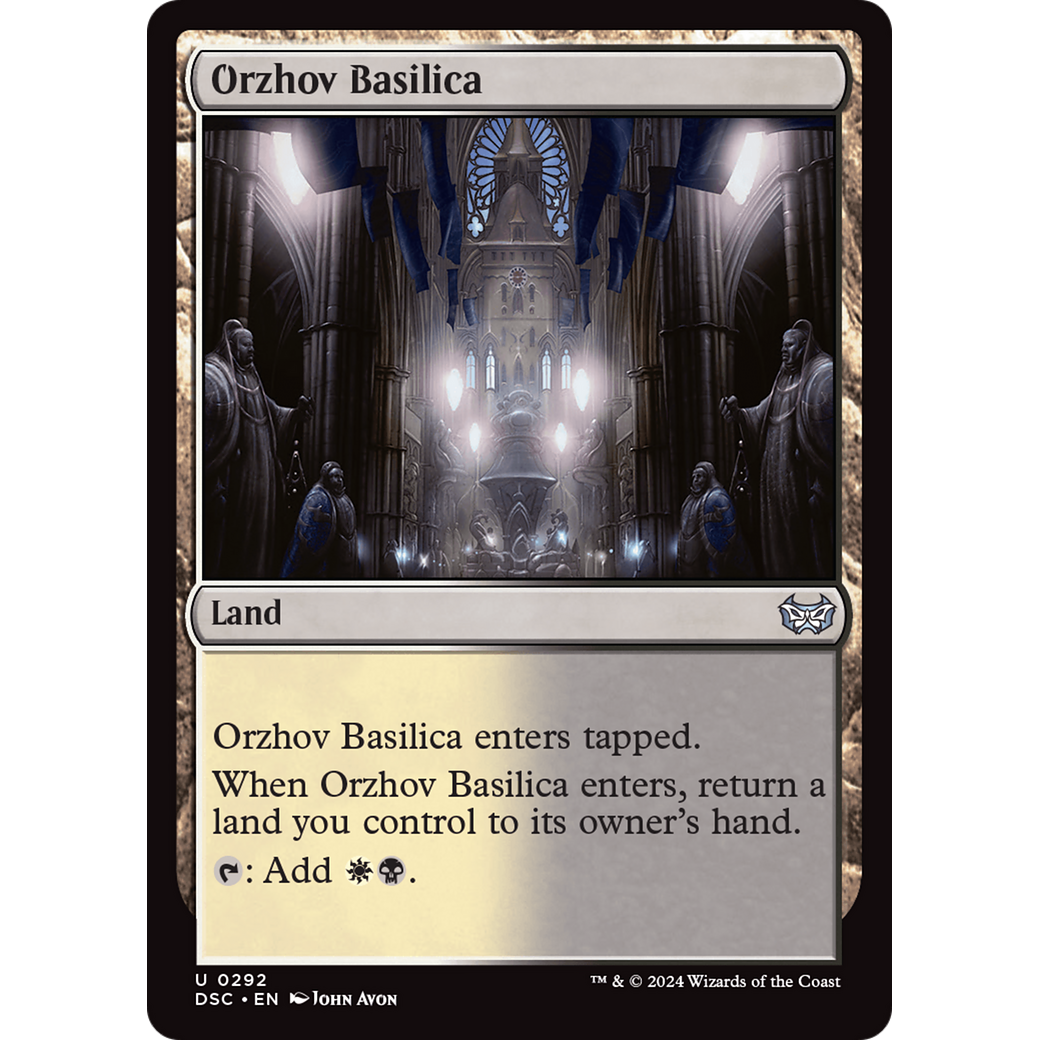 Orzhov Basilica (DSC-292) - Duskmourn: House of Horror Commander