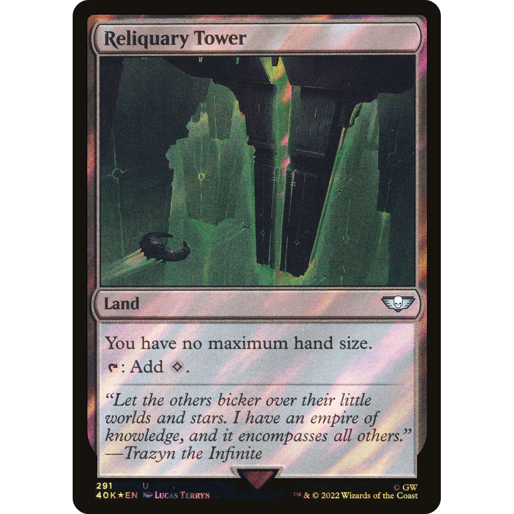 Reliquary Tower (40K-291) - Warhammer 40,000 Commander Foil