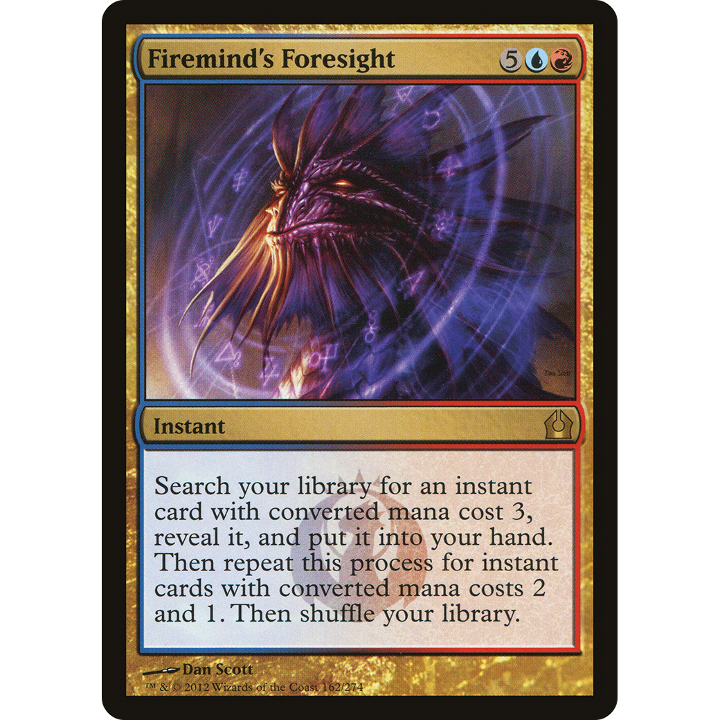 Firemind's Foresight (RTR-162) - Return to Ravnica Foil