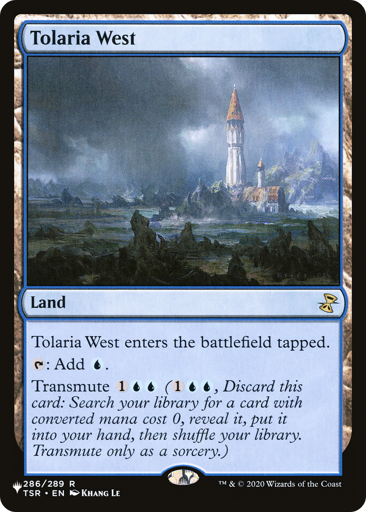 Tolaria West (TSR) (LIST-286) - The List