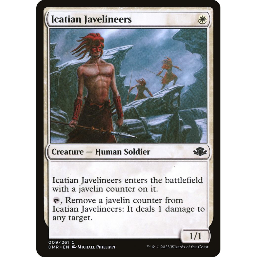 Icatian Javelineers (DMR-009) - Dominaria Remastered Foil