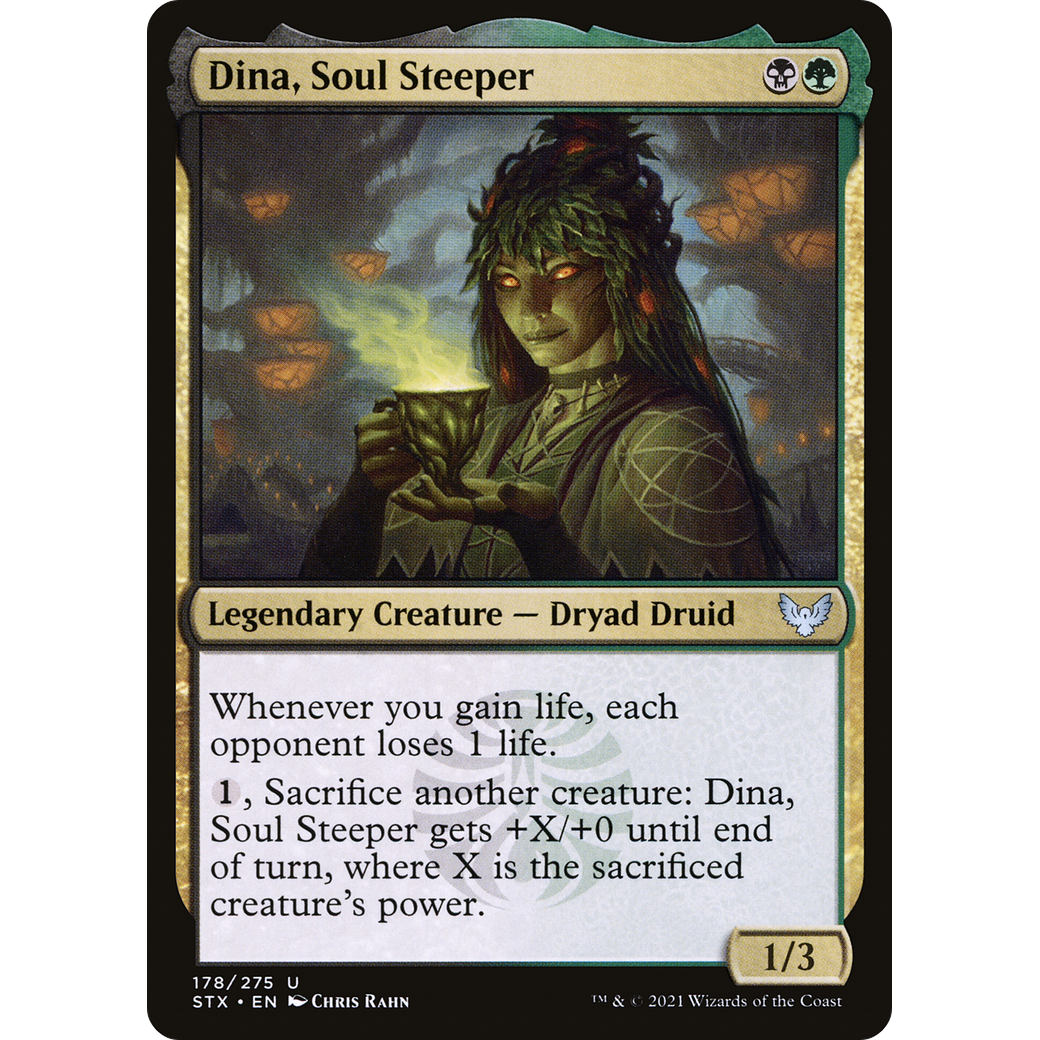 Dina, Soul Steeper (STX-178) - Strixhaven: School of Mages