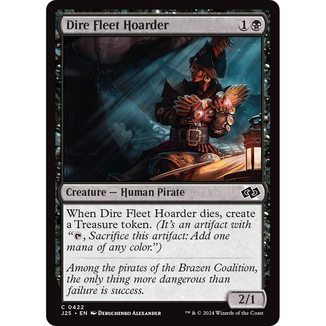 Dire Fleet Hoarder (J25-422) - Foundations Jumpstart