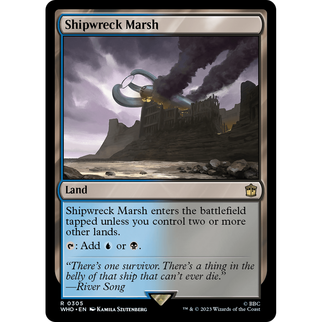 Shipwreck Marsh (WHO-305) - Doctor Who