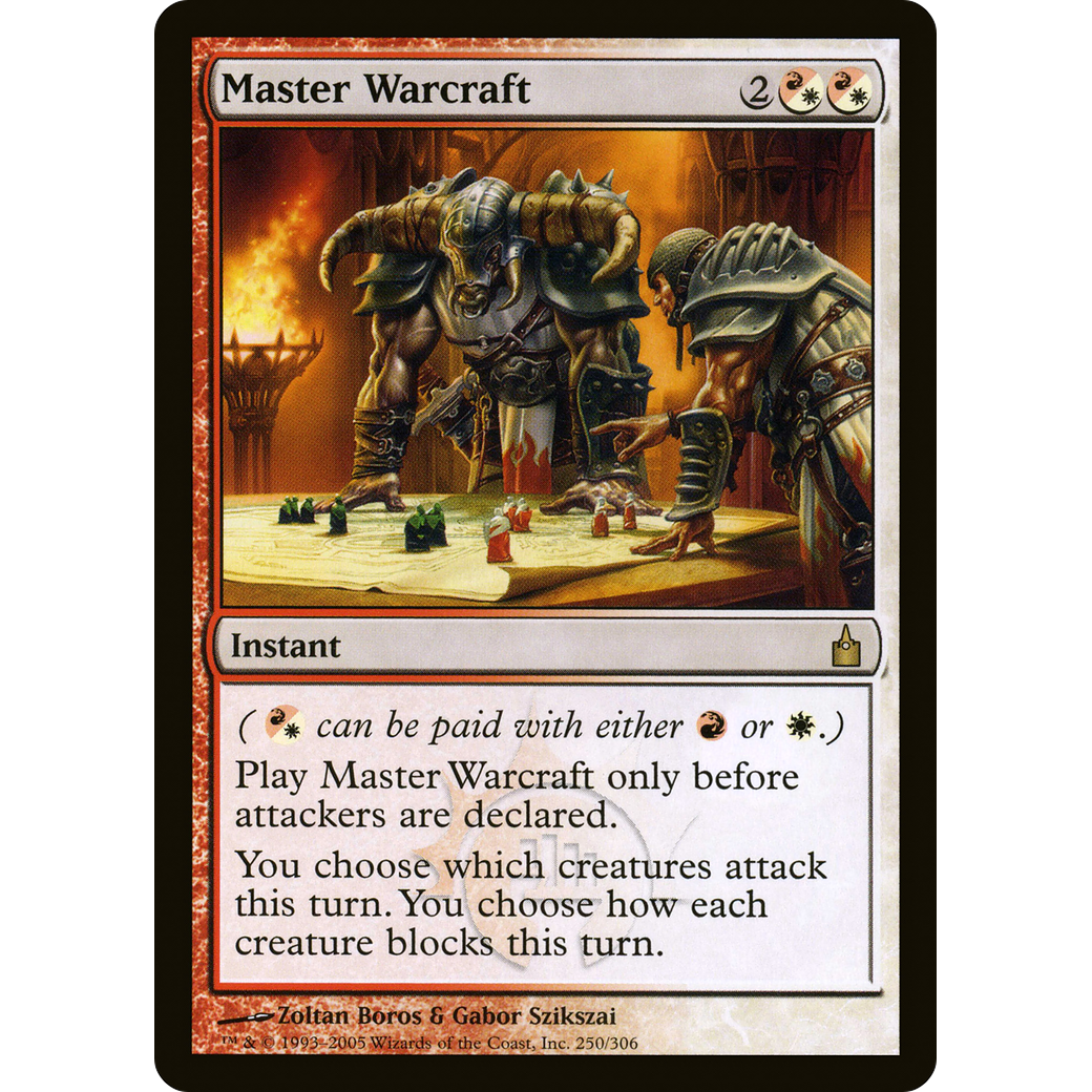 Master Warcraft (RAV-250) - Ravnica: City of Guilds Foil