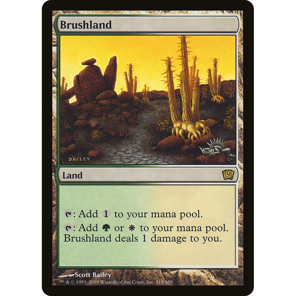 Brushland (9ED-319) - 9th Edition Foil