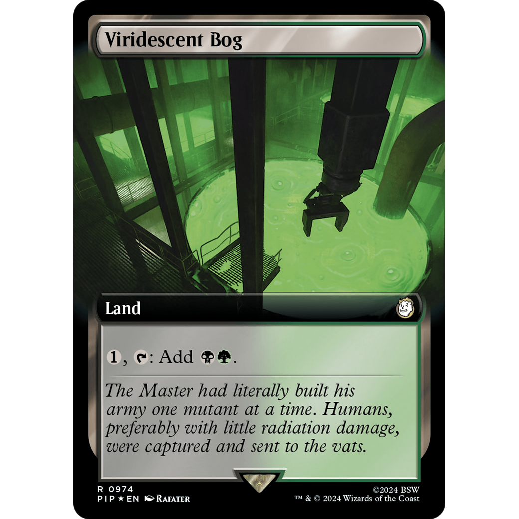Viridescent Bog (PIP-974) - Fallout: (Extended Art) Foil