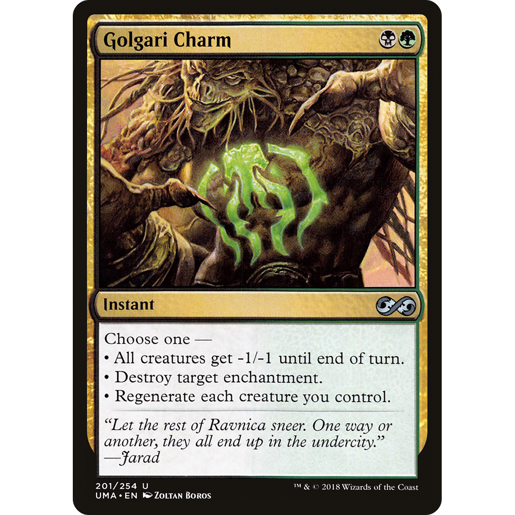Golgari Charm (UMA-201) - Ultimate Masters Foil