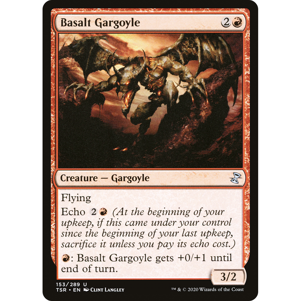Basalt Gargoyle (TSR-153) - Time Spiral Remastered