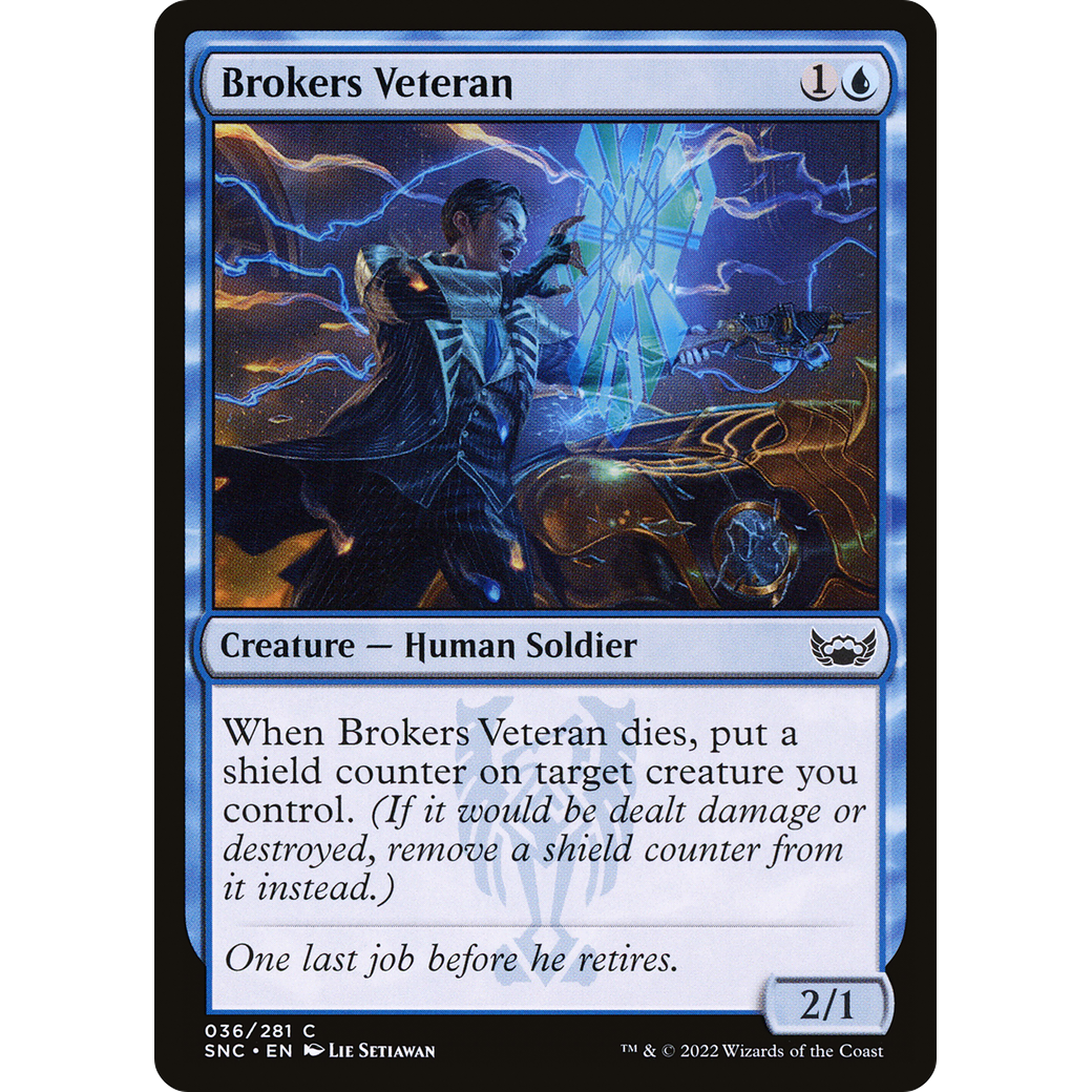 Brokers Veteran (SNC-036) - Streets of New Capenna Foil