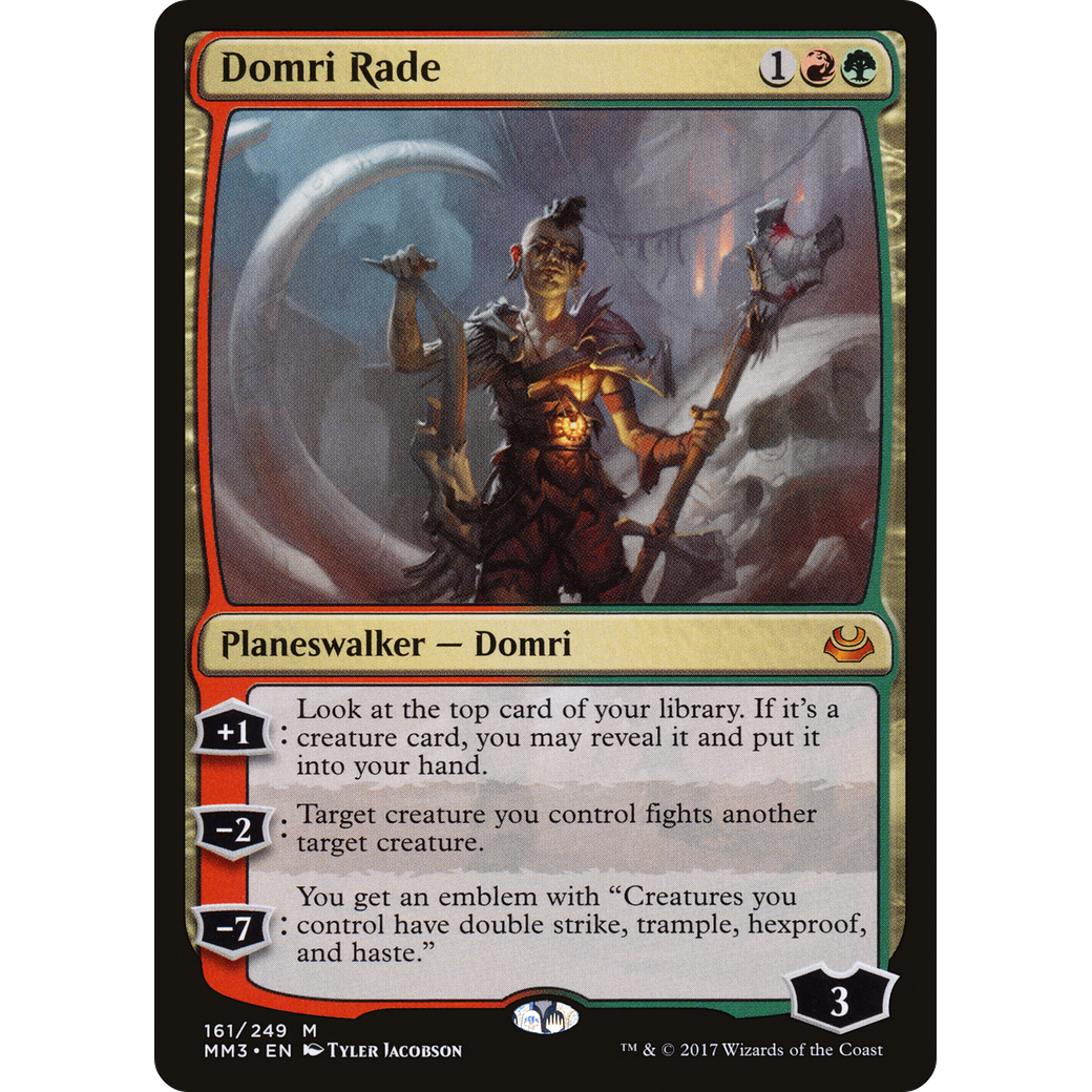 Domri Rade (MM3-161) - Modern Masters 2017 Foil