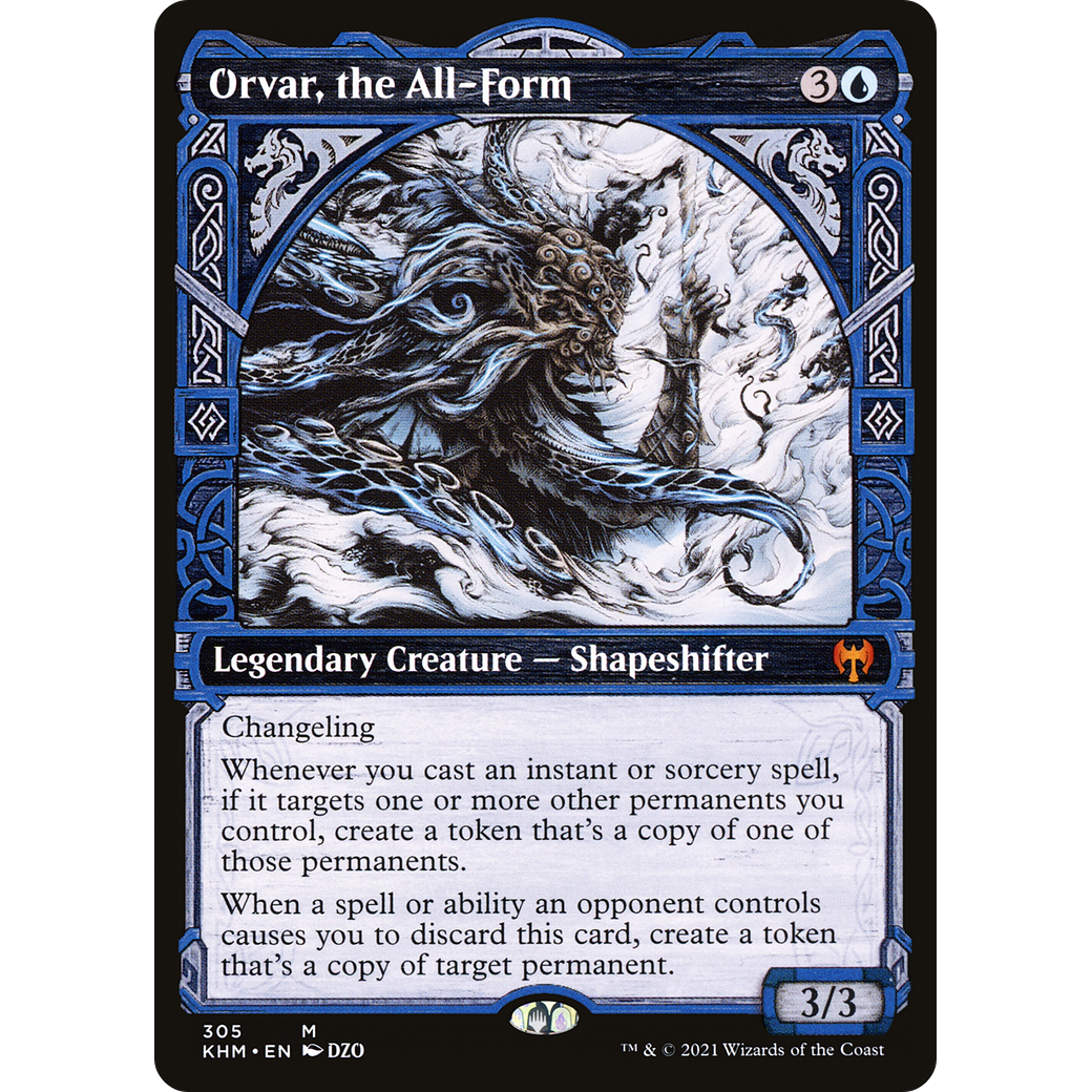 Orvar, the All-Form (Showcase) (KHM-305) - Kaldheim: (Showcase) Foil