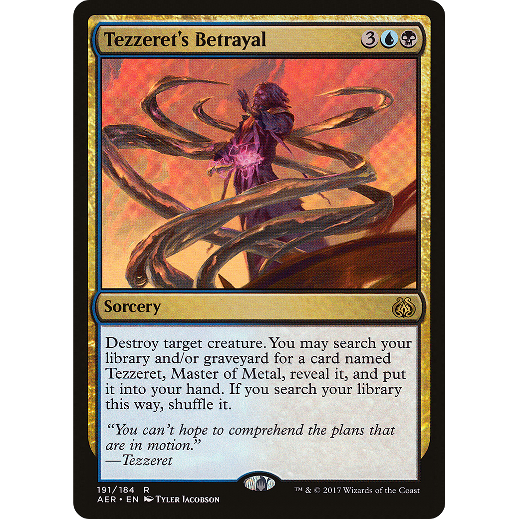 Tezzeret's Betrayal (AER-191) - Aether Revolt